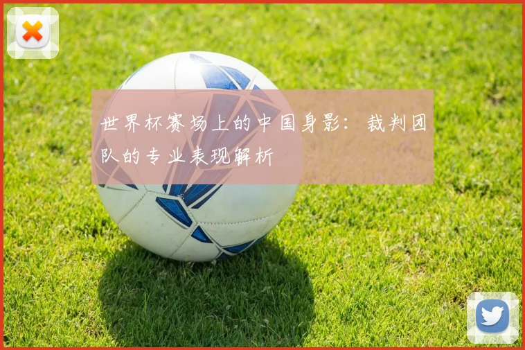 世界杯赛场上的中国身影：裁判团队的专业表现解析
